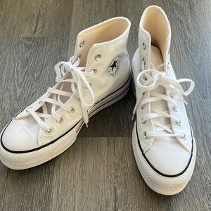Converse Chuck Taylor All Star Lift Platform Canvas White